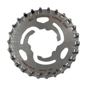 Sprocket Gates CDX 26T Sure Fit 3-Lobe Silver