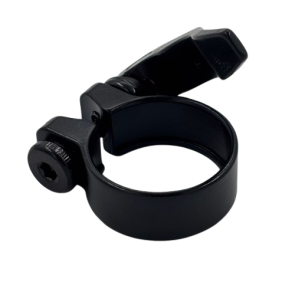 Seatpost Clamp QR-319Q 35mm Alloy Black W/ Bolt