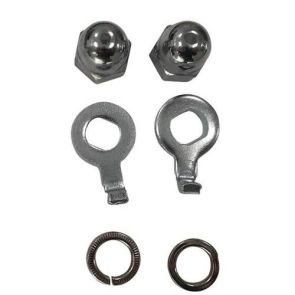 Hub Parts Nuts Washer Spacer Silver