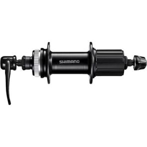 Rear Hub Shimano FH-QC300 Tourney 8s QR CL 36H Black Shi