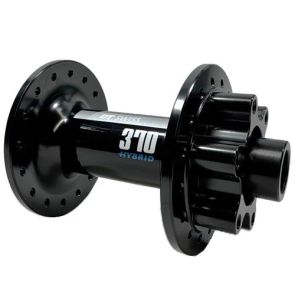 Front Hub DT Swiss H370 Hybrid 32H 6-Bolt 15x100 Black